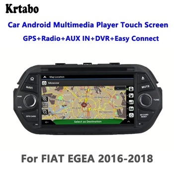 

For FIAT EGEA 2016 2017 2018 smart car navigation reversing image control large screen one machine recorder support DVD