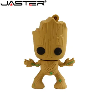 

JASTER New lovely tree man usb flash drive cartoon tree pendrive 4GB 8GB 16GB 32GB 64GB memory stick U disk