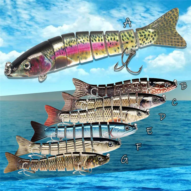 Freshwater sea fishing bait 3D eyes hard 13.5cm fishing lure jig accessories fishing lure crankbait minnow croatian egg 40S24 (8)
