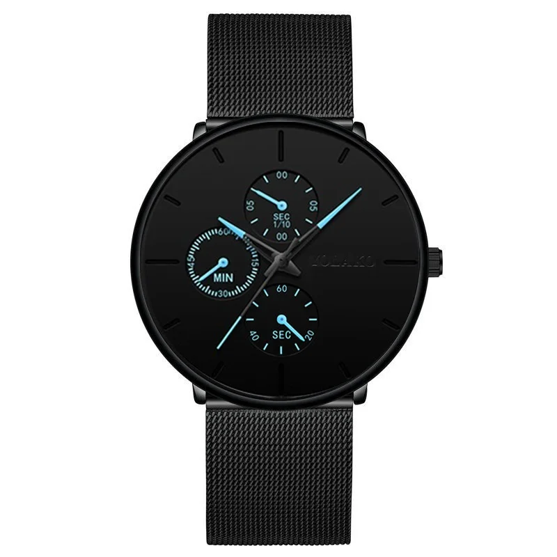 Mesh Black Blue