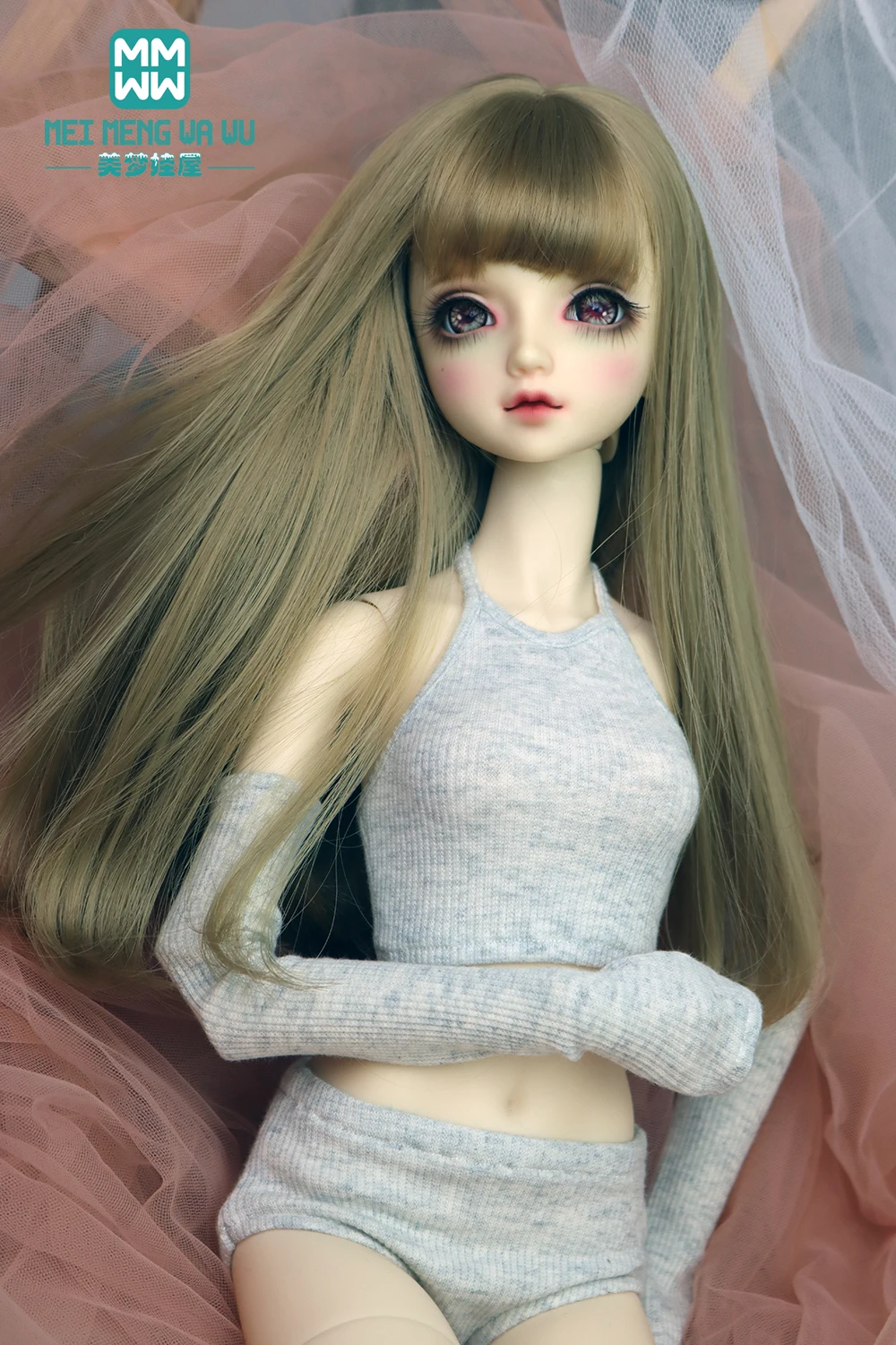 

BJD Doll clothes for 58-60CM 1/3 DD SD DDL Dolls Toys Ball Jointed Doll gift Three-piece underwear