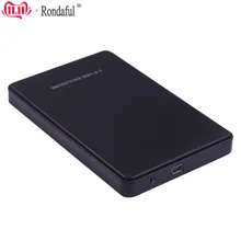 2,5 жесткий диск HDD чехол жесткий диск 2," коробка SATA 2 ТБ внешний корпус для жесткого диска мобильный жесткий диск коробка для чехол s ноутбук жестких дисков-черный