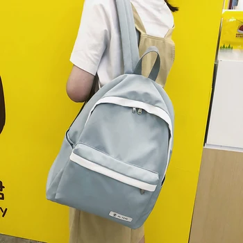 

Student Female Nylon Backpack Cute Women School Bag For Girls Waterproof Kawaii Backpacks Harajuku Teenage Lady Fashion Bag 2019