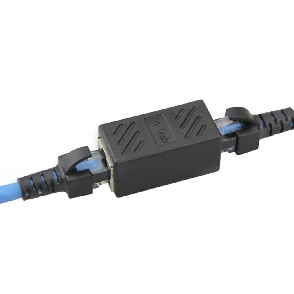 RJ45 проходной Cat7/Cat6/Cat5e Ethernet сетевой кабель Расширение адаптер|Соединители| |