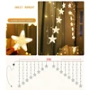 Holiday 3M Led Star Fairy Curtain Lights Garland String Lights 100-240V For Home Christmas Wedding Party Decoration ► Photo 3/6