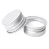 50Pcs Screw Lids 24R/28R Small Premium Aluminium Threaded Caps Lids Replacements for Mason Jar Borosilicate Glass Bottles Lids 4