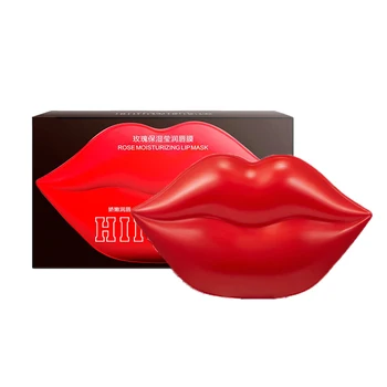 

Rose Moisturizing Lip Mask Lips Patches Moisturize Lips Comfort Wear Skin Care 20pcs Lip Firm ZY