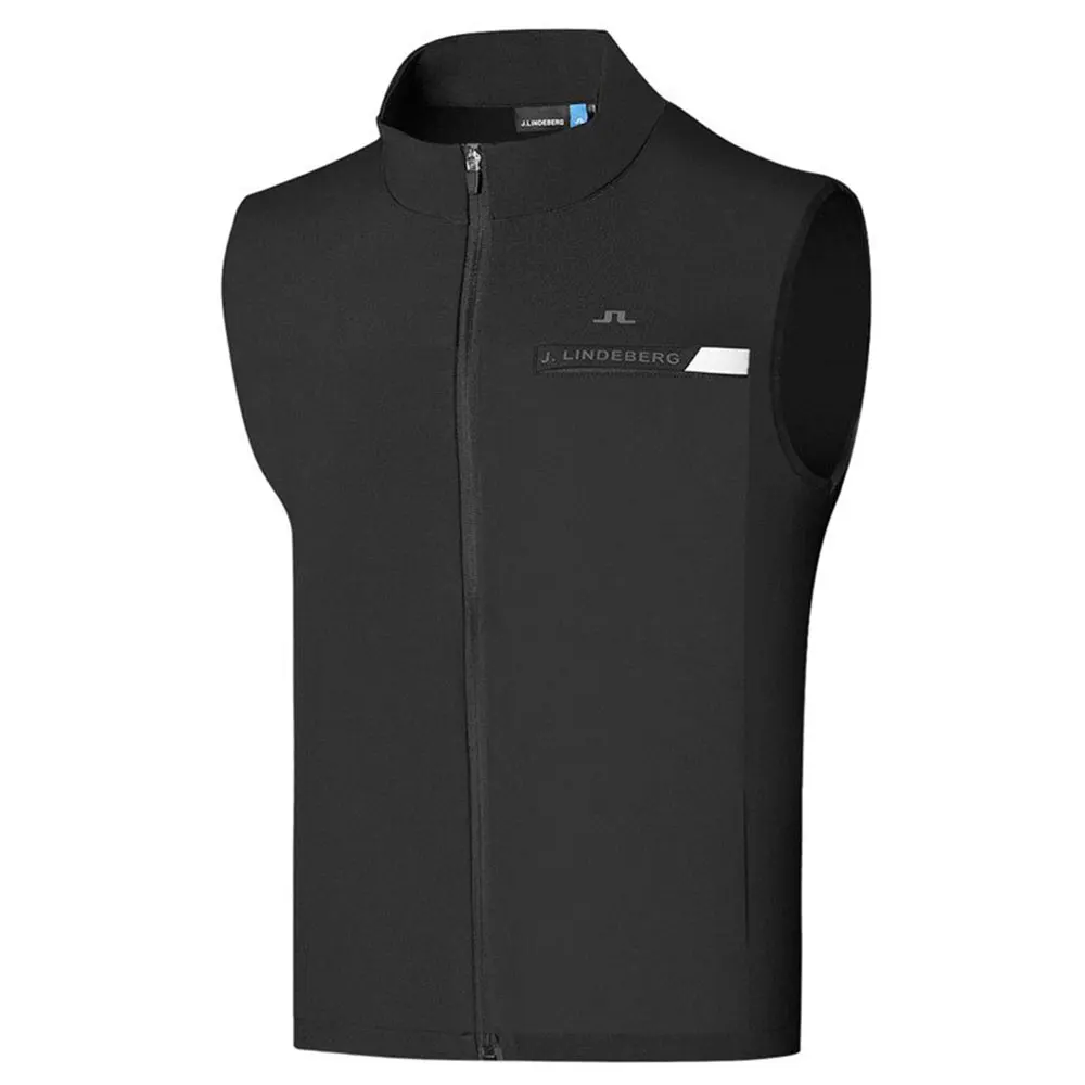 The new golf apparel JL fall/winter men's plus velvet vest keeps warm windproof comfortable and free shipping |