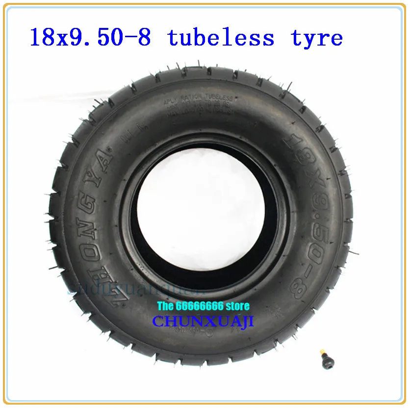 18x9. 5-8(240/55-8) 8 дюймов ATV Quad Go-kart tubelesss внедорожный tires18x9.50-8 шины для электроскутера для Harley инструмент для монтажа цепи