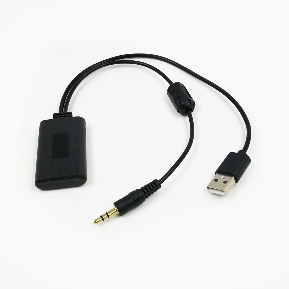 Универсальный автомобильный медиа аудио прибор Biurlink AUX USB Bluetooth адаптер кабель 12