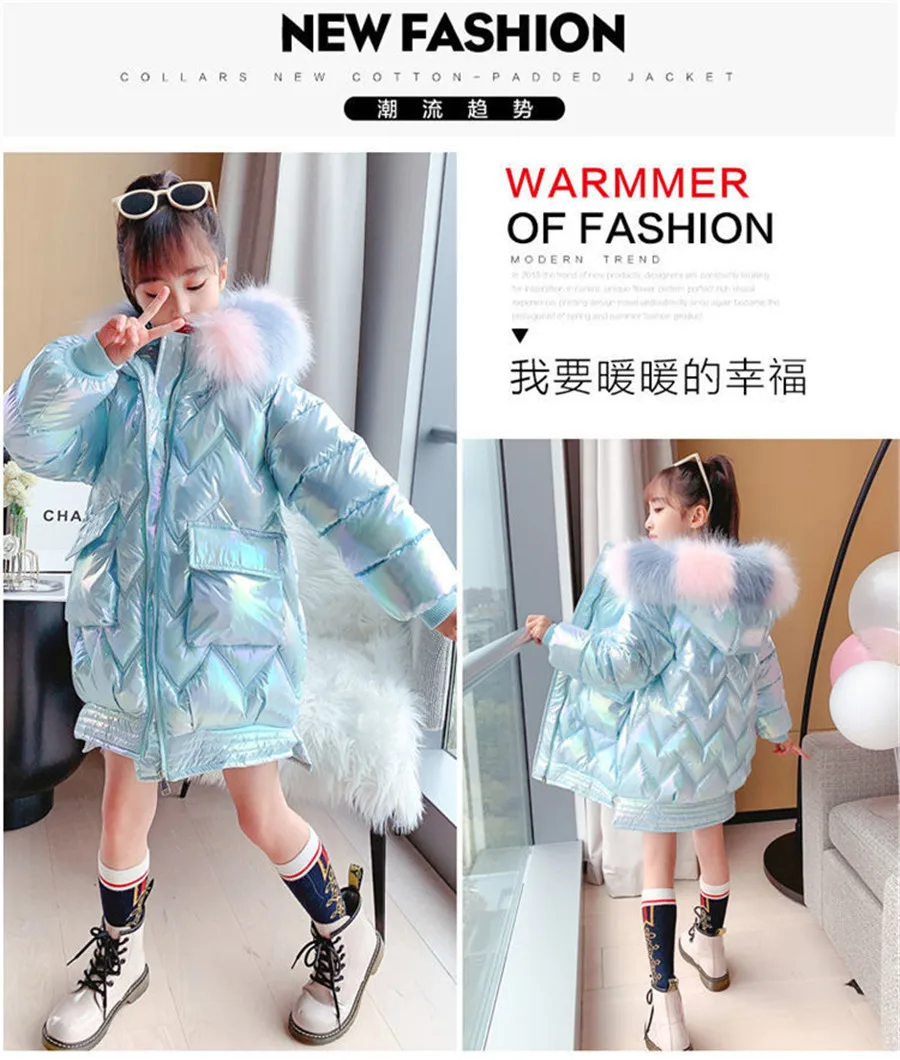 lightweight spring jacket 2022 Girls Winter Children Clothing Long Parka Jacket Baby Girl Clothes colorful Coat Snowsuit Outerwear Hooded Kids Overcoat wool pea coat