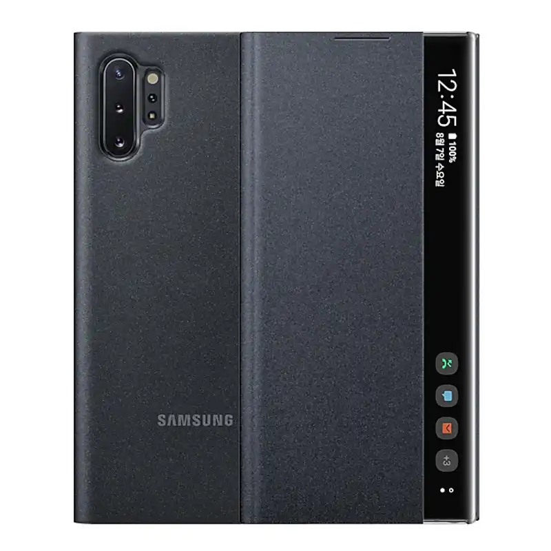 Оригинальный вертикальный зеркальный защитный чехол для Samsung Galaxy Note 10 Note10 5G note X +