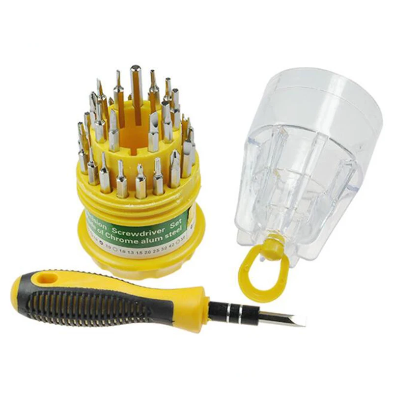 

31pcs Multifunction Screwdriver Bit Set For Mobile Phones Torx Screwdriver Set For Laptop Digital Camera Repair Hand Tool