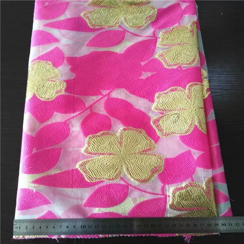 Африканская жаккардовая парчовая ткань высокого качества французская жаккардовая парчовая ткань для нигерийского Платья вечерние DHL08
