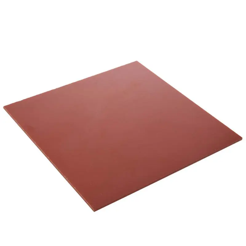 IALJ Top Bakelite Phenolic Resin Flat Plate Sheet 3mm x 200mm x 200mm for PCB Mechanical