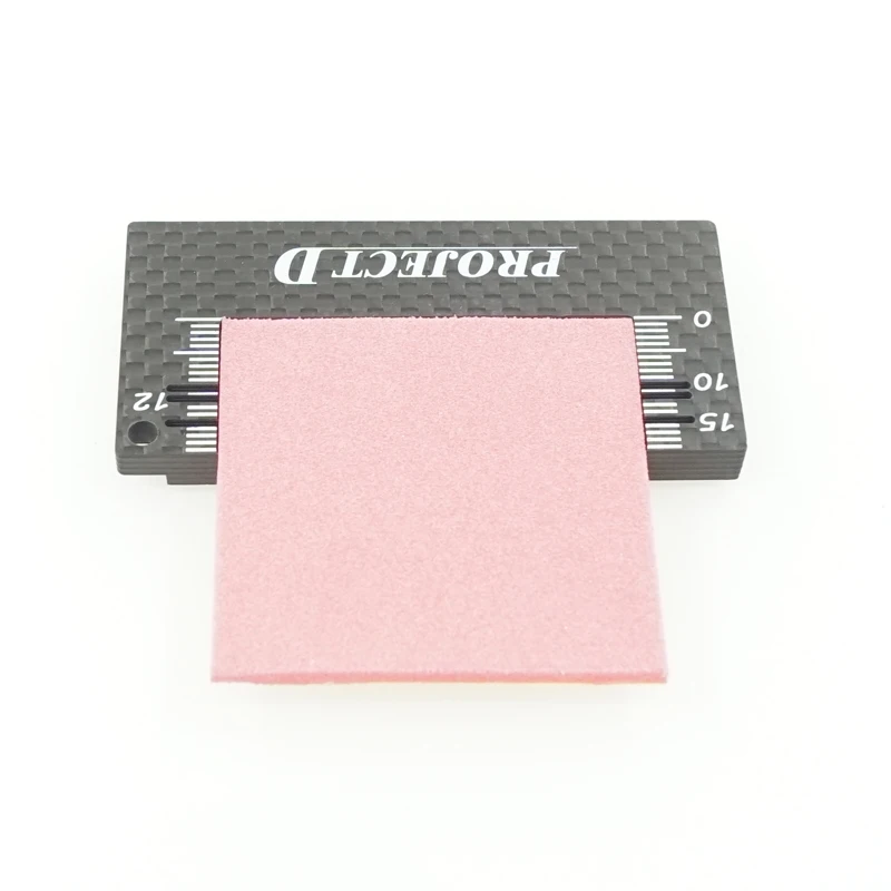 self made tamiya mini 4WD tool for cutting the rubber tube and sponge brake with angle carbon tool for mini 4wd racing car 3