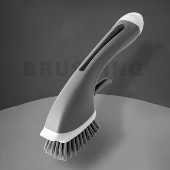 

Liquid Long Handle Household Stove Small Brush Kitchen Wash Pot Brush Tile Sink Gap Cleaning Multi-function Small Brush
