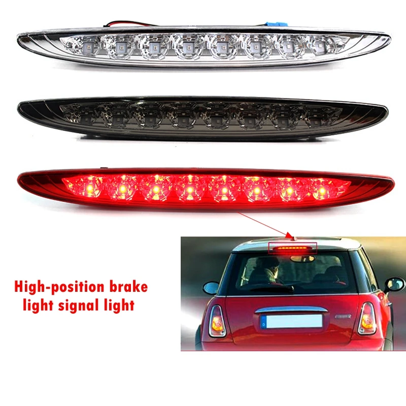

ABS LED Car High-position Brake Light Car Exterior Decoration Modified Rear Bumper Light Suitable for BMW Mini COOPER R50 R53