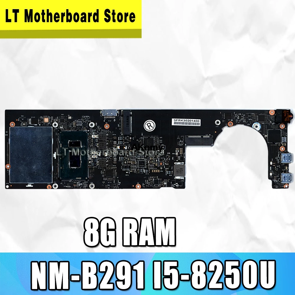 

NM-B291 Laptop motherboard for Lenovo YOGA 920-13IKB original mainboard 8GB-RAM I5-8250U