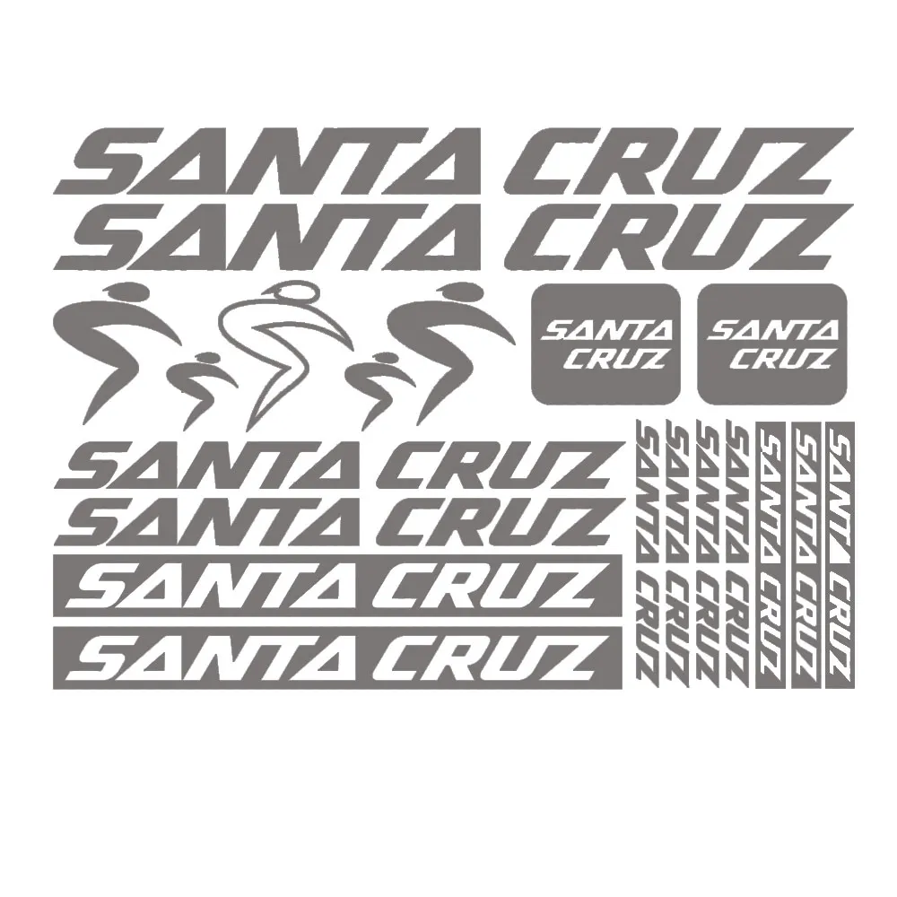 funny bumper stickers car sticker Compatible for santa cruz sticker kit vinyl stickers bike bicycle bike mtb mountain bike modified decals Car Stickers