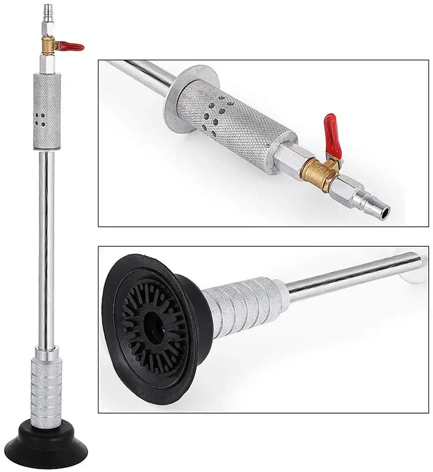 Air Pneumatic Dent Puller Car Auto Body Repair Suction Cup Slide Hammer Tool Kit 