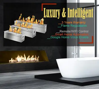 

Inno living 24 inch bio ethanol fuel fireplace decorative
