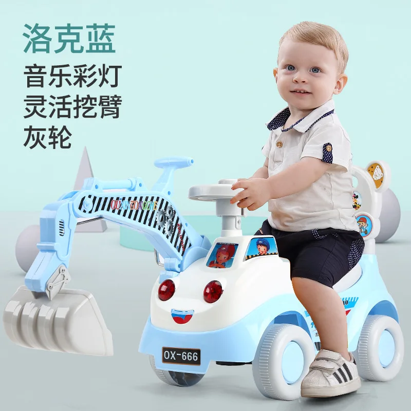 Outdoor Fun & Sports Ride On Toys & Accessories Ride On Cars baby excavator toy car baby Car Toy toys