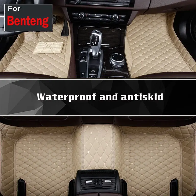 

One Set High-Quality 3 Colour Custom Auto Floor Mats Claret Black Coffee Left Drive Sticker For Benteng B30 B50 B70 X80 B90 X40