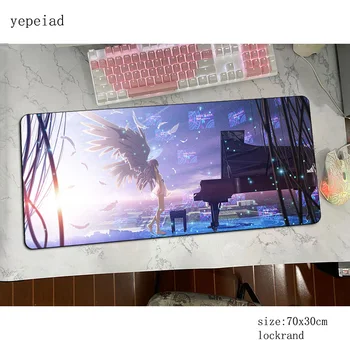 

Angel Beats mousepad 700x300MM gaming mouse pad big gamer mat High-end game computer desk padmouse keyboard hot sales play mats