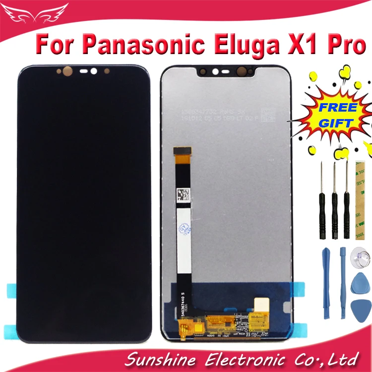 

Sunshine LCD Display For panasonic Eluga X1 LCD Display Screen with Touch Sensor Complete Assembly LCD For panasonic Eluga X 1