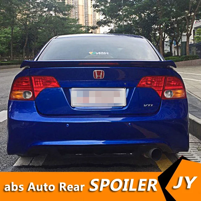 Спойлер для HONDA Civic 2006 2011 спойлер civic высокого качества из ABS материала заднее