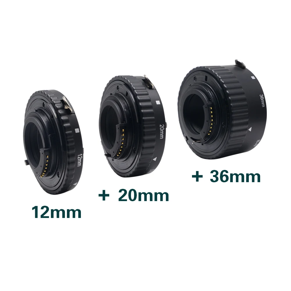 Mcoplus-tubo de Extensão Macro de Metal Ttl para Nikon Modelos D3300 D3500 D5300 D750 D850 D90 D80 D7200 D7500 D3100 D3200 - Image 5
