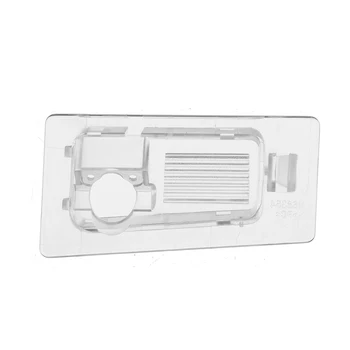 

Car Parking Rear View Camera Bracket License Plate Cover Case Housing Mount For Hyundai Solaris Sedan HC Russia 2017 2018 2019