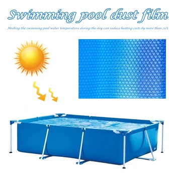 

Pool Cover Protector Foot Above Ground Blue Protection Swimming Pool Foot Solar Pool Cover Anti Dust Dropshipping 300cm x 200cm