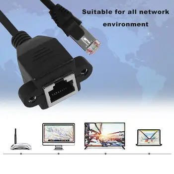

Extension Cord Cable Male RJ45 adapter To Female Ethernet Internet Cable Extension 8 RJ45 Network Pin LAN Network LAN H0R3