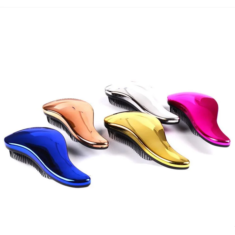 

Dropshipping 2019 Magic handle Tangle detangling comb shower hair brush detangler Salon Styling Tamer exquite cute useful tool