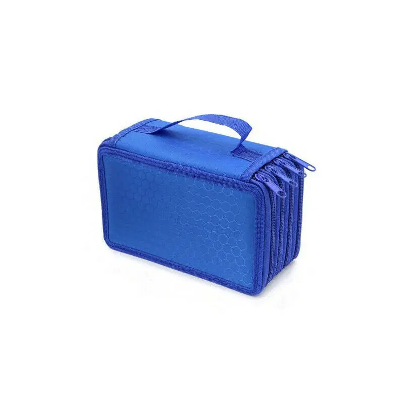 Largest Supplier Large Capacity 4 Layers 72 Pencil Case Bag Organizer Storage Pen Case Holder US
