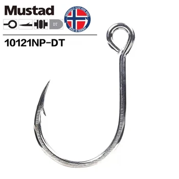 

Mustad Norway Origin Fishing Hook Small Hard Bait for Single Hook Sea Fishing,10121NP-DT,8#-8/0#