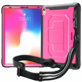 

Tablet Case for IPad Pro 11 Inch 2018 Built-in Screen Protector&Kickstand Compatible Full-body Rugged Stand Cover Funda+pen