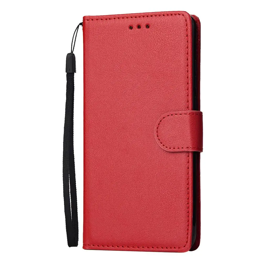 Protective Phone For HUAWEI P30 lite/nova 4E Flip-typeCase With 3 Card Position Buckle Design Phone Cover
