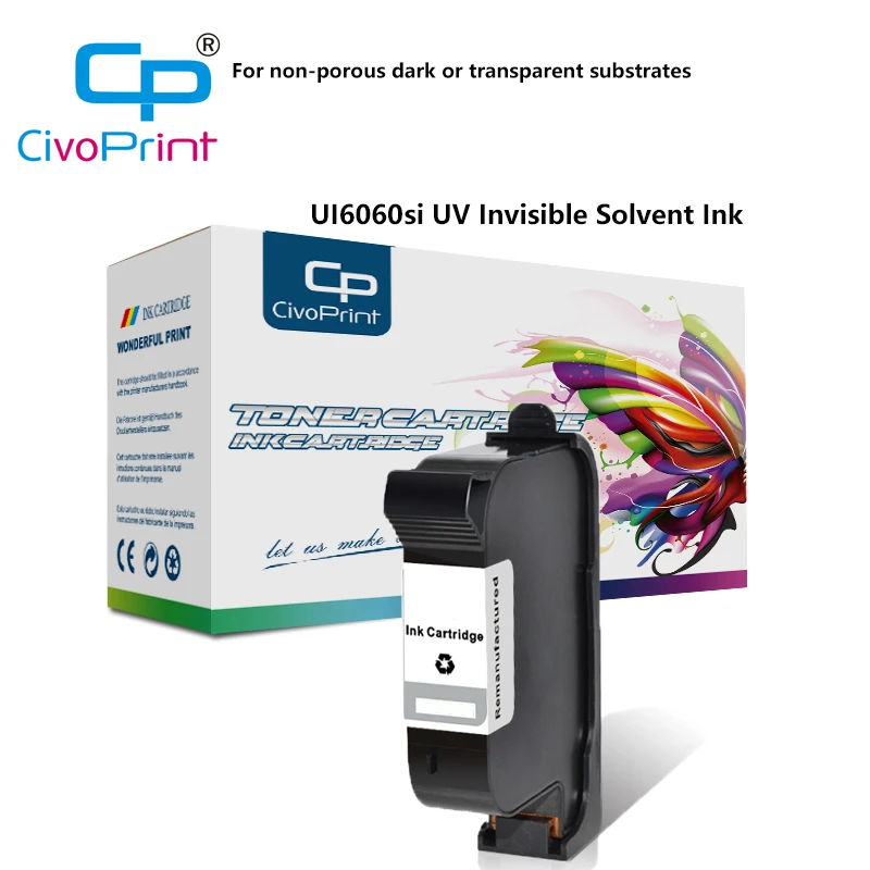 Civoprint совместим с ультрафиолетовыми невидимыми растворимыми чернилами UI6060si