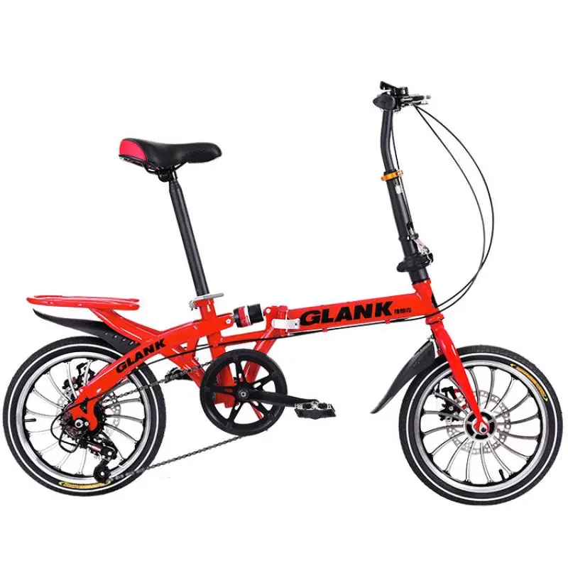 Bmx углеродистая сталь складной дорожный велосипед 14 16 дюймов внешняя переменная