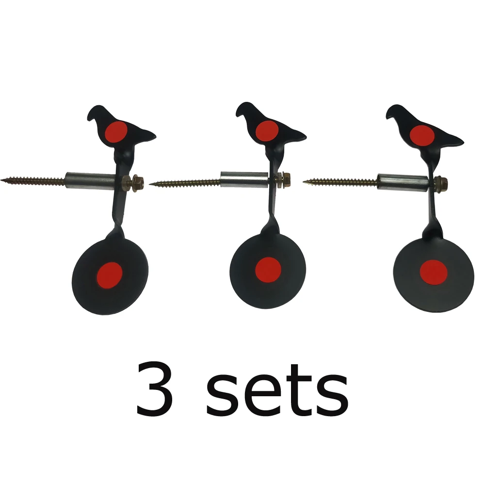 

3 sets Spinner & Plinking shooting tree targets air gun & slingshot target