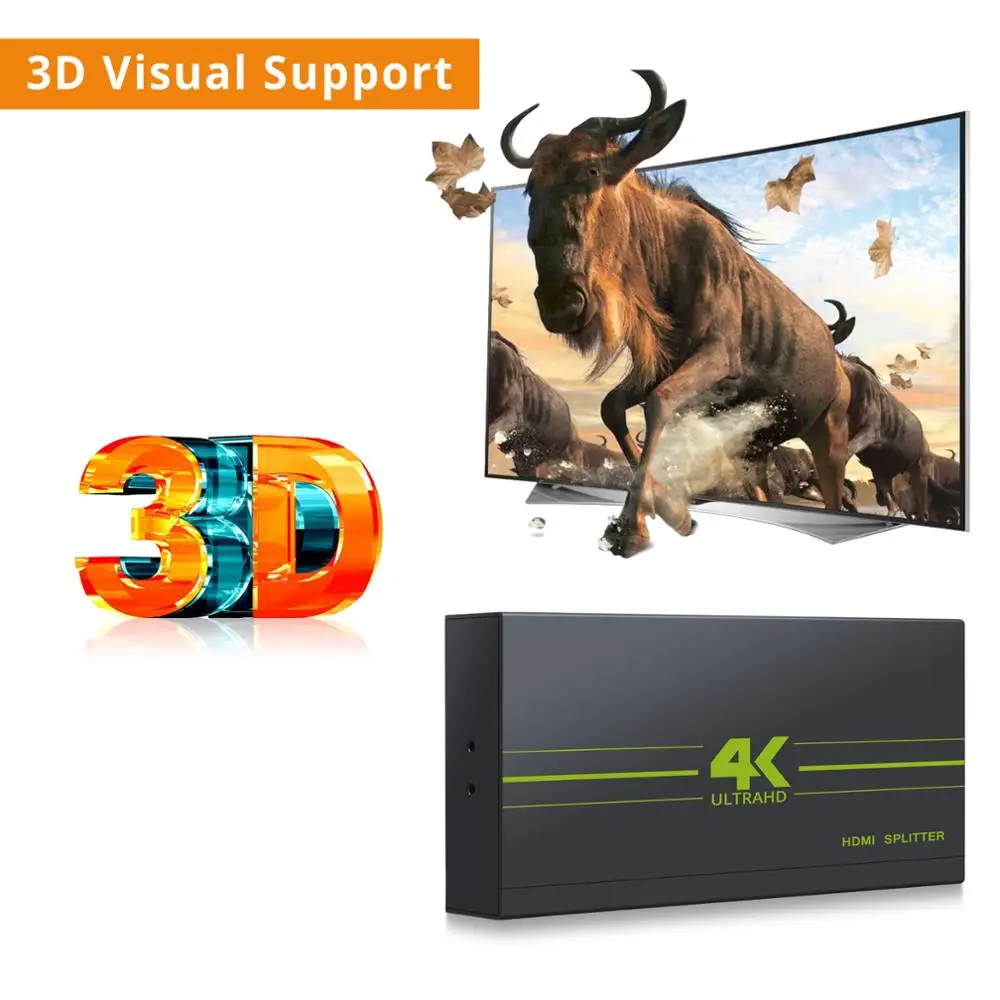Neoteck Ultra HD 1 In 4 Out HDMI ȣȯ ø ȣ й 4K 2K HDMI ȣȯ ø Amp  1080P 3D