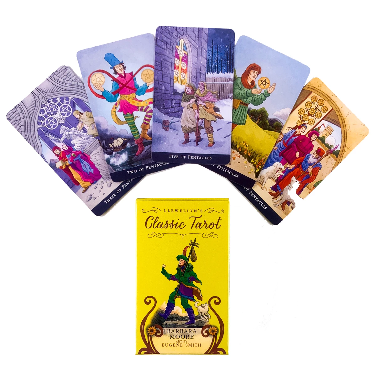 Classic Design Tarot Cards Deck Oracle Famliy Card Party Games Adult Supplies Prophecy With Guide E Book | Спорт и развлечения