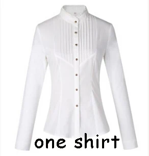 white shirt Горячая Распродажа, женские формальные костюмы, женские униформы, элегантные деловые брюки, костюмы для женщин, рабочая одежда, офисные костюмы, блейзеры - Цвет: white shirt