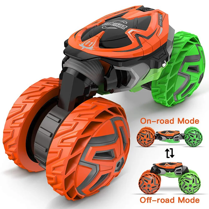 

Hot RC Truck, High Speed Transform Remote Control Car 2.4Ghz Off-Road Electric Motors Vehicles 4WD Rock Crawler Toy Best Gift fo