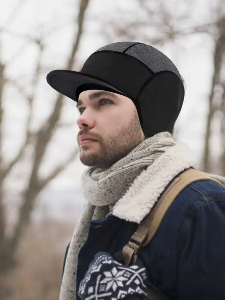 Cold Proof Ear Warm Hat With Ear Flaps 