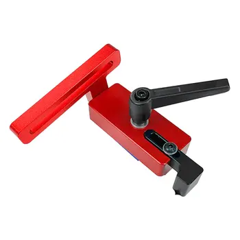 

30/45/75 Type Miter Track Stop for T-slot T-track Stop Aluminium Alloy T-tracks Slot Miter Chute Limiter Woodworking Tools