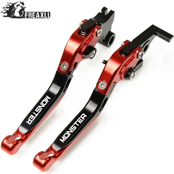 

Motorcycle 750 Monster Accessories Levers Motorbike Brake Clutch Lever Adjustable Extendable For DUCATI 750Monster Dark 1999